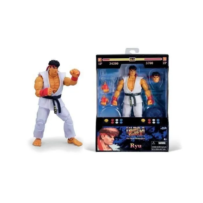 Jada Toys Ultra Street Fighter II: The Final Challengers Figurine Ryu 15 cm