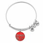 Alex And Ani Bracelet en Métal Rouge Ajustable