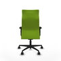 Piqueras Y Crespo Fauteuil Exécutif Albacete, Similicuir Pistache, Mécanisme Synchro