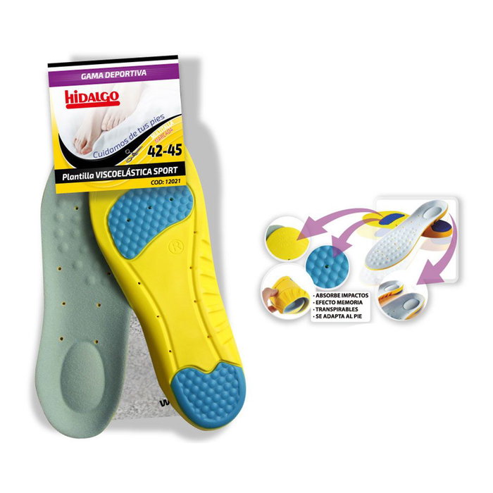Hidalgo Semelles Viscoesport Taille 42-45 recoupable