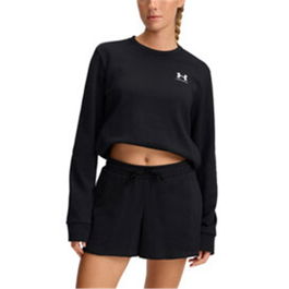 Sweat sans capuche femme Under Armour Rival Terry Crew Noir L
