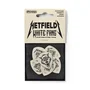DUNLOP Pack 6 Médiators Hetfield's White Fang Custom Flow® Variado - 0,73 mm, 0,88 mm, 1,0 mm, 1,14 mm, 1,4 mm