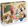 Sentosphere - Puzzles 24 pièces Vive l'École - 2 Puzzles pour Développer Observation, Mémoire et Logique - Dès 3 ans