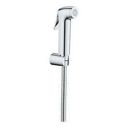 Verhal Conjunto sanitario abs 2f avec flexible inox 1,20 m et support ABS