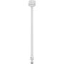 Axis T91B50 Fixation télescopique au plafond pour caméra dôme PTZ, intérieur et extérieur, longueur réglable 1-2 m, robuste et résistante IK10 NEMA 4X
