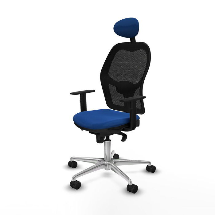 Piqueras y Crespo Chaise de Bureau 1D086N1 Bleu