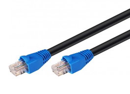 MicroConnect Câble réseau extérieur CAT6 U/UTP 2m Noir