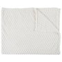 Home Deco Factory Manta 120x150 cm Crème Chevron Collection NATURAL