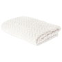 Home Deco Factory Manta 120x150 cm Crème Chevron Collection NATURAL