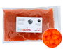Innspiro Perles de rocaille en verre orange glacé 3,8 mm 500g