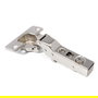 HERRAJES ALK - Bisagra Puma 35 Clip 110° sans ressort - Charnière pour meuble Ø35 mm, système Clip-On, angle droit/coudé/super-coudé - Finition nickel