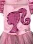 Rubies Déguisement Barbie Princesa Taille M (5/6 Ans)