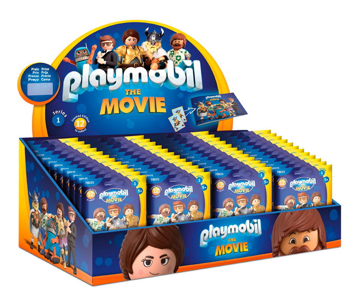 PLAYMOBIL Expositor 48 pièces de figurines The Movie Série 1 9485 PLAYMOBIL Expositor 48 pièces de figurines The Movie Série 1 9485