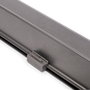 Emuca Rack avec glissières à extension totale et à fermeture douce pour accessoires d'armoire Quartz, 862-888mm, Aluminium et plastique, Titane