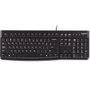 Logitech K120 Clavier USB AZERTY Français Noir – Disposition AZERTY, Confortable et Silencieux