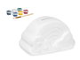 PINCELLO Kit de peinture arc-en-ciel 6 couleurs avec pinceau et céramique blanche
