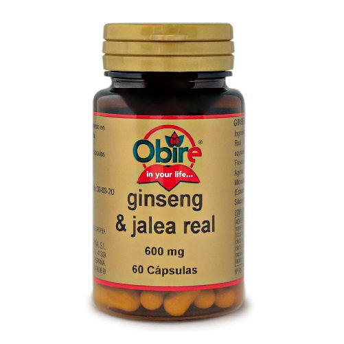 OBIRE Ginseng y Jalea Real 60 capsules