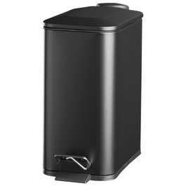 Day Bac à poussière de 5 L avec pédale en métal et plastique