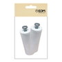 Edm Butée de store PR08, blanc 60 mm, 2 unités