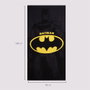 CERDÁ Toallas de baño en microfibre Batman DC Comics 90x180 cm - 100% polyester 250 gsm