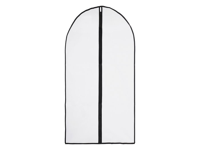 Kipit Housse à vêtements 60x137 cm blanche pliée 31x35x2.5 cm (Set de 24)