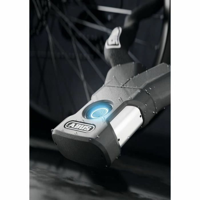 Abus Yardo BK 7807F/110 Chaîne avec cadenas à empreinte digitale Abus Yardo BK 7807F/110 Chaîne avec cadenas à empreinte digitale