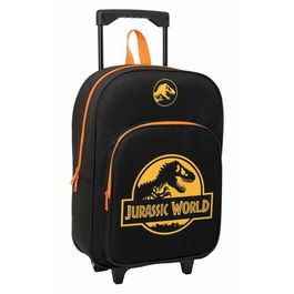 Cartable à roulettes Jurassic World Noir 32 x 42 x 14 cm