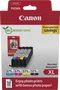 Canon CLI-571 Multipack Noir Cyan Magenta Jaune (0386C008) Cartouche d'encre ~1 374 pages