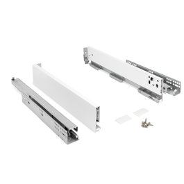 HERRAJES ALK Tiroir QUBE SMOVE Blanc 500 mm avec extraction totale