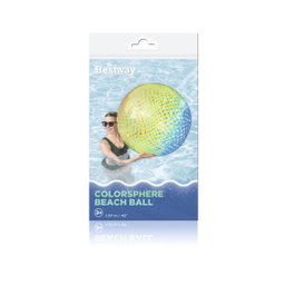 Bestway Balle Gonflable Sphère de Couleurs D.107 cm