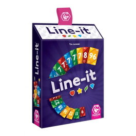 Tranjis games sl Line-It, Jeu de société de stratégie pour 2 à 5 joueurs