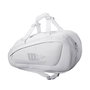 Sac de raquettes Wilson Bela Super Tour Padel Blanc