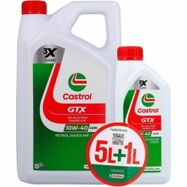 Castrol GTX 10W-40 A3/B4 6L (5L+1L)