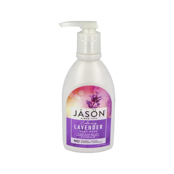 JASON Gel Douche et Bain Lavande 887ml - Nettoyant Doux à la Vitamine E JASON Gel Douche et Bain Lavande 887ml - Nettoyant Doux à la Vitamine E