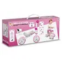 Stamp Draisienne STAMP SKIDS CONTROL Rose - Baby Walker 18 mois-4 ans - 4 grandes roues PVC, cadre acier, selle mousse, guidon ajustable et poignées anti-pincement