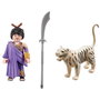 Playmobil 70382 Figurine Luchadora Asiatique avec Tigre, Jouet de Collection (Instructions Multilingues: Anglais, Français, Allemand, Italien, Portugais, Espagnol) 4+