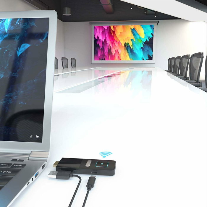 Adaptateur HDMI Aisens ASWL-H2K30M001-BK Noir Adaptateur HDMI Aisens ASWL-H2K30M001-BK Noir