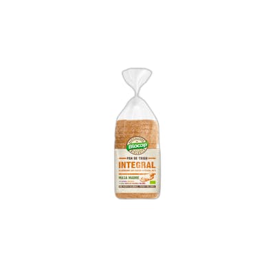 BIOCOP Pain de mie au blé intégral avec levain biologique 400 g BIOCOP Pain de mie au blé intégral avec levain biologique 400 g