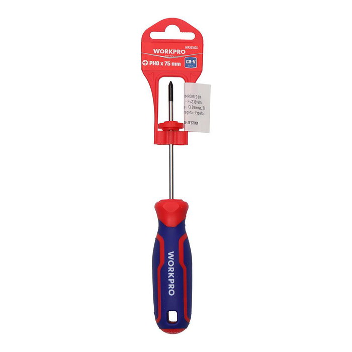Workpro Tournevis Phillips PH0 x 75 mm Workpro Tournevis Phillips PH0 x 75 mm