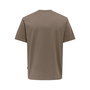 T-shirt à manches courtes homme Only & Sons Onsdawson Reg Ss Vd Falcon Marron Clair