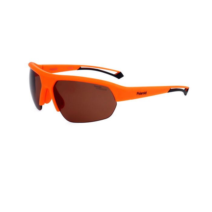 Polaroid PLD 7048/S Lunettes de Soleil Unisexe Rectangulaires Semi-Cerclées Polar Pieds 130mm