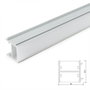 Greenice Profil Aluminium Miroirs Opal 1m