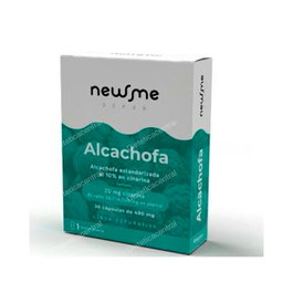 HERBORA Newme Alcachofa 30 Capsules - Complément alimentaire à base d'extrait concentré d'artichaut, 4000 mg équivalent plante, sans lactose, sans gluten, végan