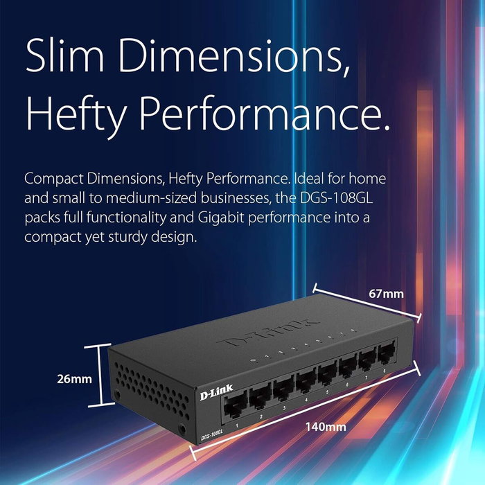 Switch D-Link DGS-108GL