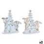 DKD Home Decor Arbre Résine avec LED (2 Unités)