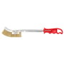 WOLFPACK LINEA PROFESIONAL Cepillo manual acier laiton manche rouge 34cm