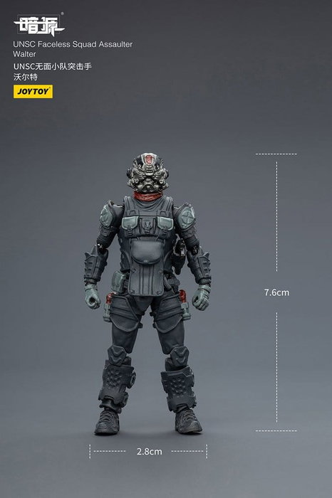 Joy Toy figurine 1/25 Dark Source UNSC Faceless Squad 8 cm