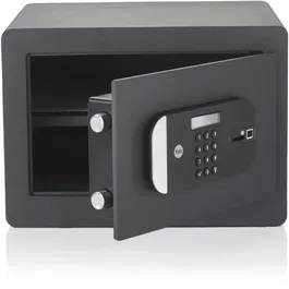 Yale YSFM/250/EG1 - Coffre-fort haute sécurité biométrique certifié SKG - Format domestique 25 x 35 x 30 cm - Ouverture code et empreinte