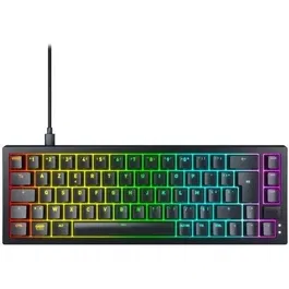 Cherry XTRFY K5V2 Compact - Clavier Gamer Mécanique 65% avec Éclairage RGB LED et Commutateurs CHERRY MX2A Hot-Swappable - Noir