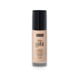 Pupa Active-Light Fond de Teint Liquide Illuminant Sans Huile 51 Brun Sable 30 ml